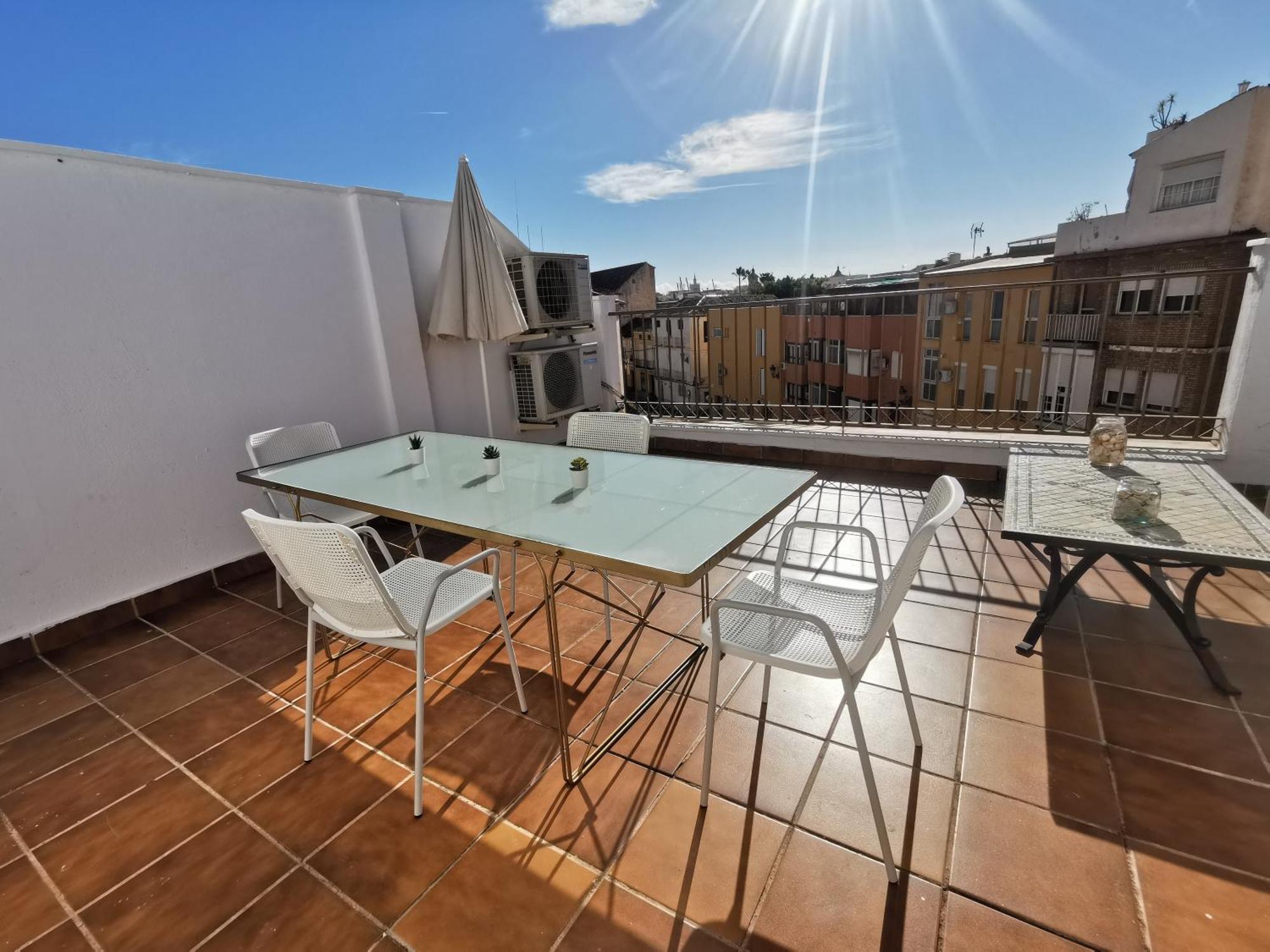 Atico Con Vistas Centro Historico / Terraza 40 M Apartment Malaga Exterior photo